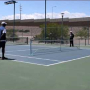 West Regional Pickleball Las Vegas. 5.0 Singles Strecker v Geenen Gold M...