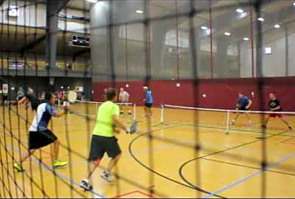 1st Round 5.0 Men&#039;s Doubles International Indoor Pickleball Championships
