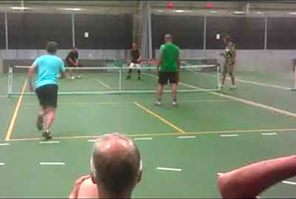 Saanich BC Pickleball Tournament 2015 Men&#039;s Final