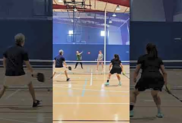 Bouncing Joy on the Pickleball Court! #PickleballRally