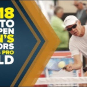 Pro Senior Men&#039;s Singles Gold Medal Match from the Minto US Open Pickleb...