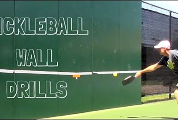 Pickleball Wall Drills - How to Play By Yourself