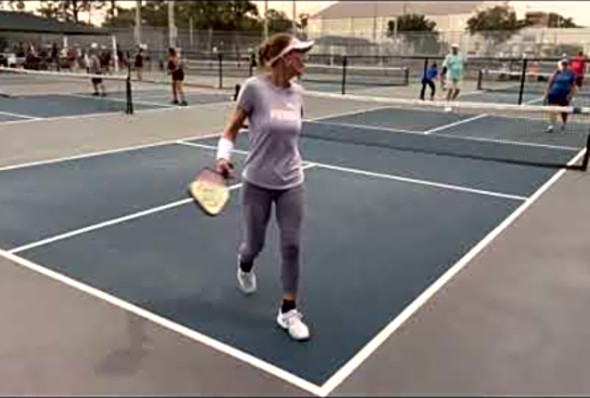 Viking Pickleball Co-Ed Team League(4.0) - Third Shot Droppers vs. Day Dinkers - Game 1