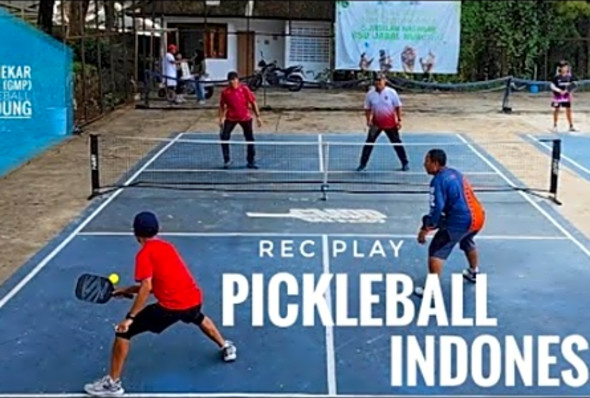 PICKLEBALL INDONESIA - Rec Play Azwir-Ery v Ariyo-Savic #pickleballtraveler