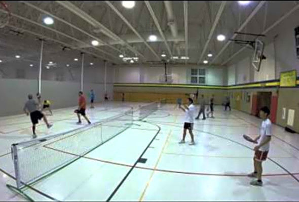 Week 3 Courts 2 &amp; 3 (Part 1/3) Pickleball Ladder League 3