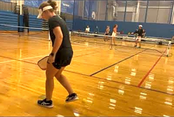 Mixed 5.0 doubles at the USA Pickleball Mid-Atlantic South Tournament. September 27, 2020