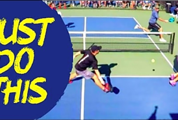 Pickleball Mistakes//Stop Trying to Play Like the Pros