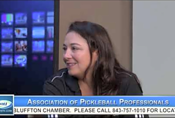 HILTON HEAD NEWS - Nicole Hobson, Association of Pickleball Professionals - WHHI-TV