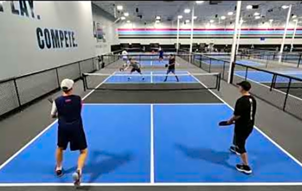 08/28/23 / ACE Pickleball Center / Bragman, Bixler -vs- Noble, Hall / 1 Game