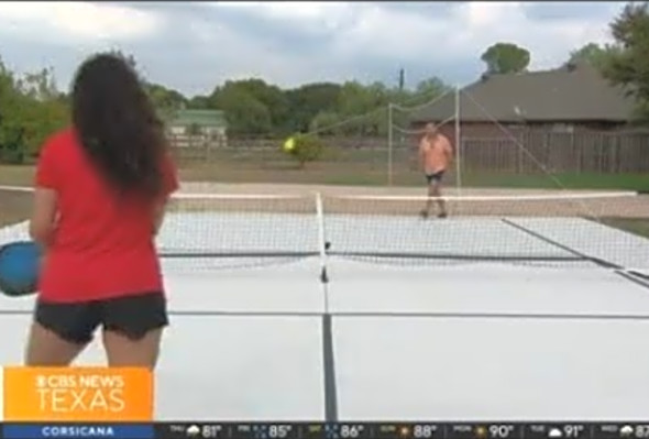 More homeowners are adding pickleball courts to their backyards