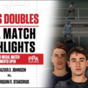 2024 PPA Sacramento Open Men&#039;s Doubles Gold - D. Frazier/J. Johnson vs. ...