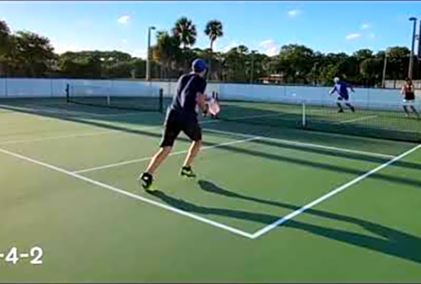 PICKLEBALL - SCOTT MATT vs JAY DAWN - Caloosa 06-16-20