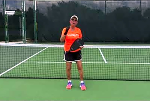Pickleball: &quot;Hairpin Dink,&quot; Deb Harrison