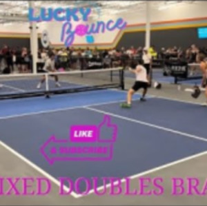 Pro mixed doubles bracket game slam &amp; jam tournament 2024