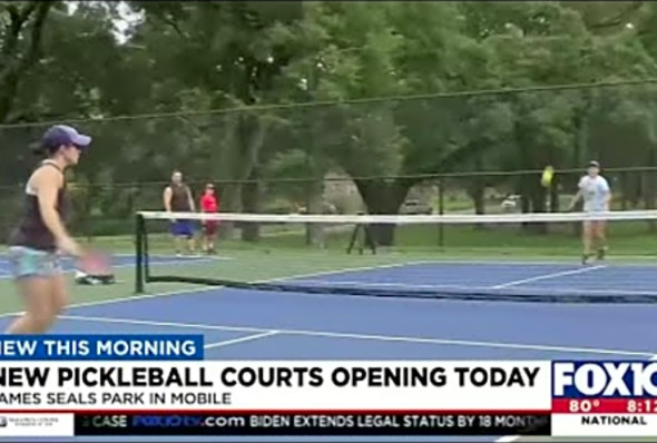 New pickleball courts opening at James Seals Park