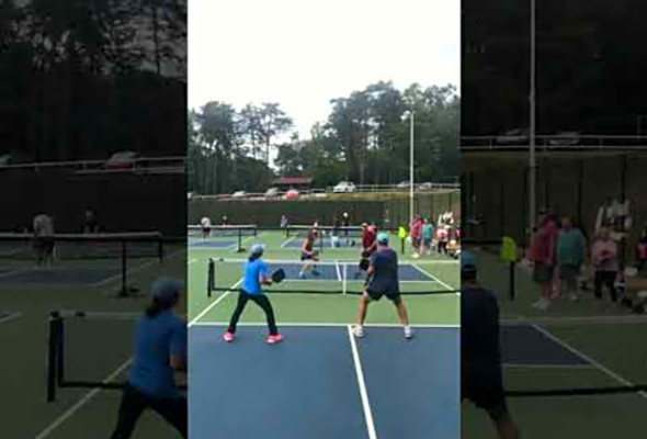 Pickleball highlights #pickleballdoubles #pickleball #dink #married #volley #mixeddoubles