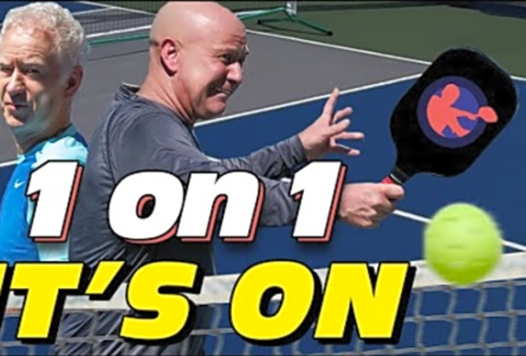 John McEnroe Challenged Andre Agassi and This is What Happened?!