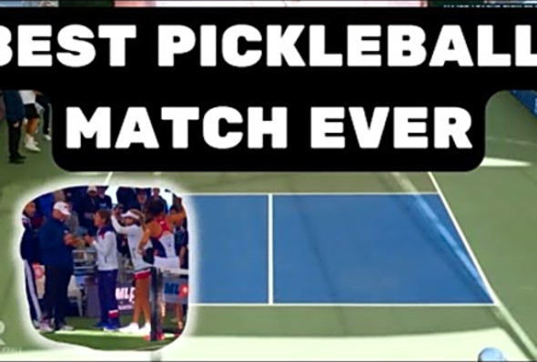 Best Pickleball Match EVER - Drama ALERT