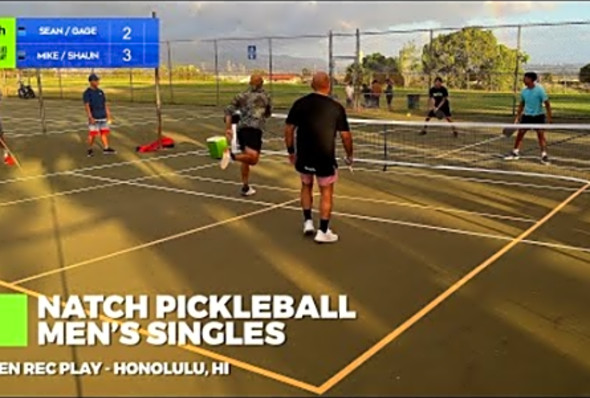 Pickleball Men&#039;s Doubles - Mike/Shaun vs Sean/Gage