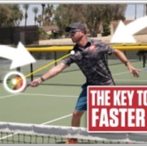 The Key to Having Faster Hands During Your Pickleball Volley - CoachME