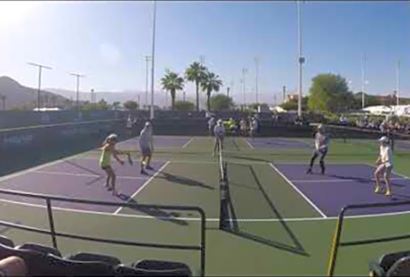 2018 Pickleball Nationals MXD 3.5 50 4th RD Game 1 of 3