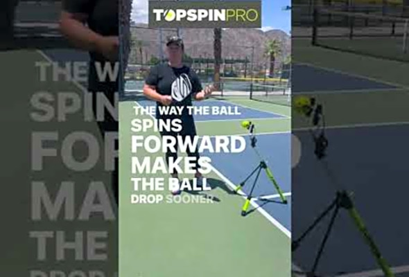 Get Topspin on your PICKLEBALL shots (How to)