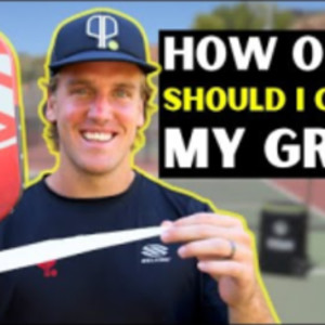 Learn to put an overgrip on your pickleball paddle in 2 minutes