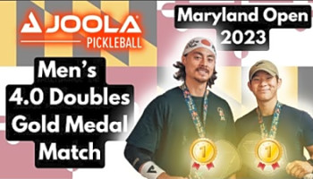 4.0 Men&#039;s Double - Maryland Joola Pickleball Open - Gold Medal Match 2023 - 10/16/2023