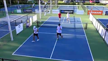 Paddle Tap Pickleball Men&#039;s 4.5 and 5.0 gold match Sept 3rd