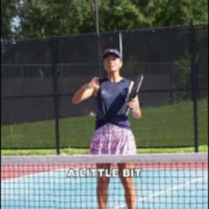 Pickleball #Shorts - Returning a SLICE - Part 4