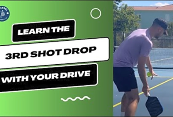 How To Learn The 3rd Shot Drop By Using Your Drive: Learn The Drop At ANY LEVEL!