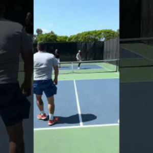 Intense Pickleball Doubles: Net Dinks &amp; Close Calls You Won&#039;t Believe!