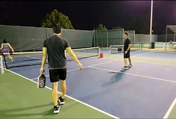 Lily / Ben vs Glenn / Rich All the good points Pickleball match play August 18th