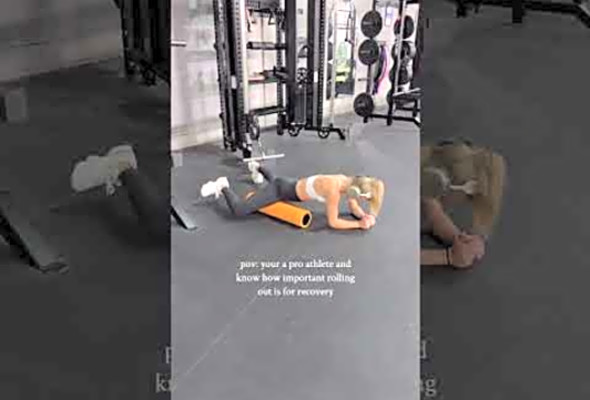 dont forget to roll stretch after before &amp; after practice!