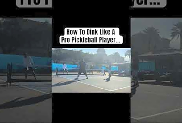 How To Dink Like A Pro Pickleball Player! #pickleball #fyp #viral #shorts #reels