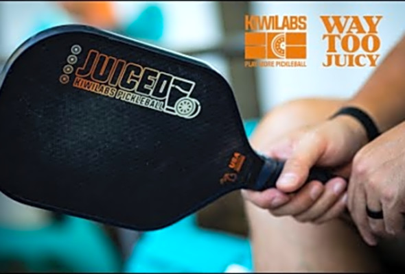 Introducing the JUICED 3k Kevlar Pickleball Paddle from Kiwilabs - Power and Pop Tamed