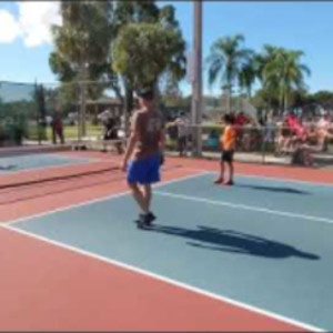 Playing pickleball with pro Kyle Yates - Naples, Florida