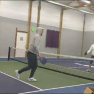 Backhand Dink Technique (don&#039;t stroke with your elbow) in Pickleball
