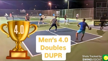 4.0 Mens Doubles Pickleball - DUPR Event