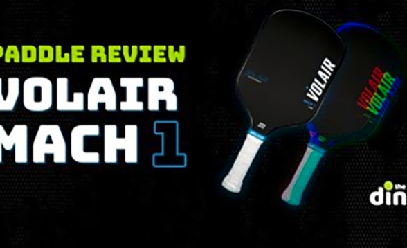A Top Tier Control Pickleball Paddle: Volair Mach 1 Paddle Review