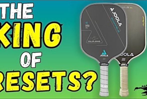 Joola SCORPEUS Complete Paddle Review - The Reset Machine