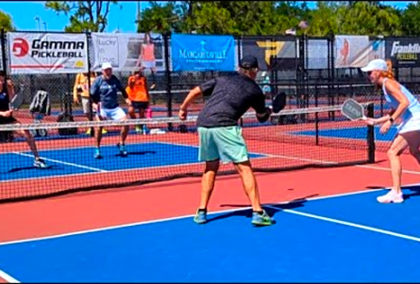 Gold Medal Match: Mixed 55 Pickleball at US Open 2024