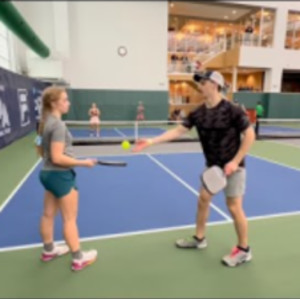 4.0 mixed doubles bronze medal match Minnesota PPA, 2024