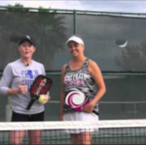 Pickleball Drill with Sarah Ansboury &amp;Stephanie Lane