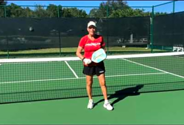 Pickleball: &quot;3rd Shot Drop Defense from Odd Court&quot;, Deb Harrison