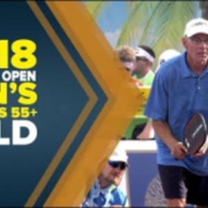 Men&#039;s Doubles 55 Gold Medal Match from the 2018 Minto US Open Pickleball...