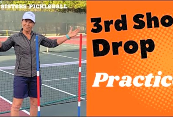 How To Practice Your 3rd Shot Drop Using This Pickleball Teaching Aid