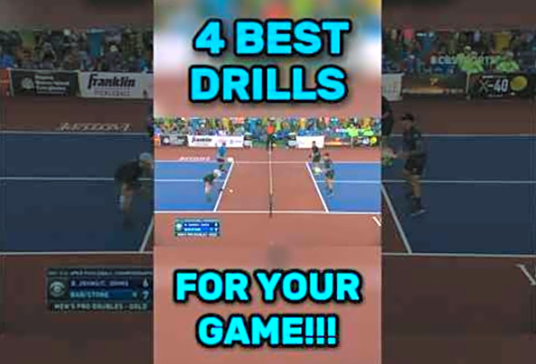 4 Drills to Improve Your Pickleball Game! #pickleball #pickleballdrills #pickleballtips