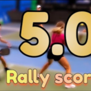 What Pickleball 5.0 Mixed with Rally Scoring Looks Like