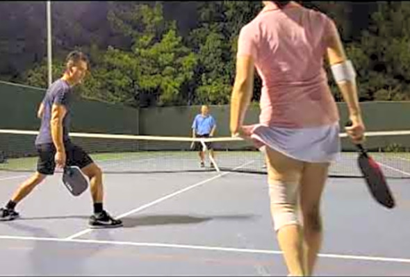 Lily / Rich vs Glenn / Ben All the good points August 29th Pickleball match play